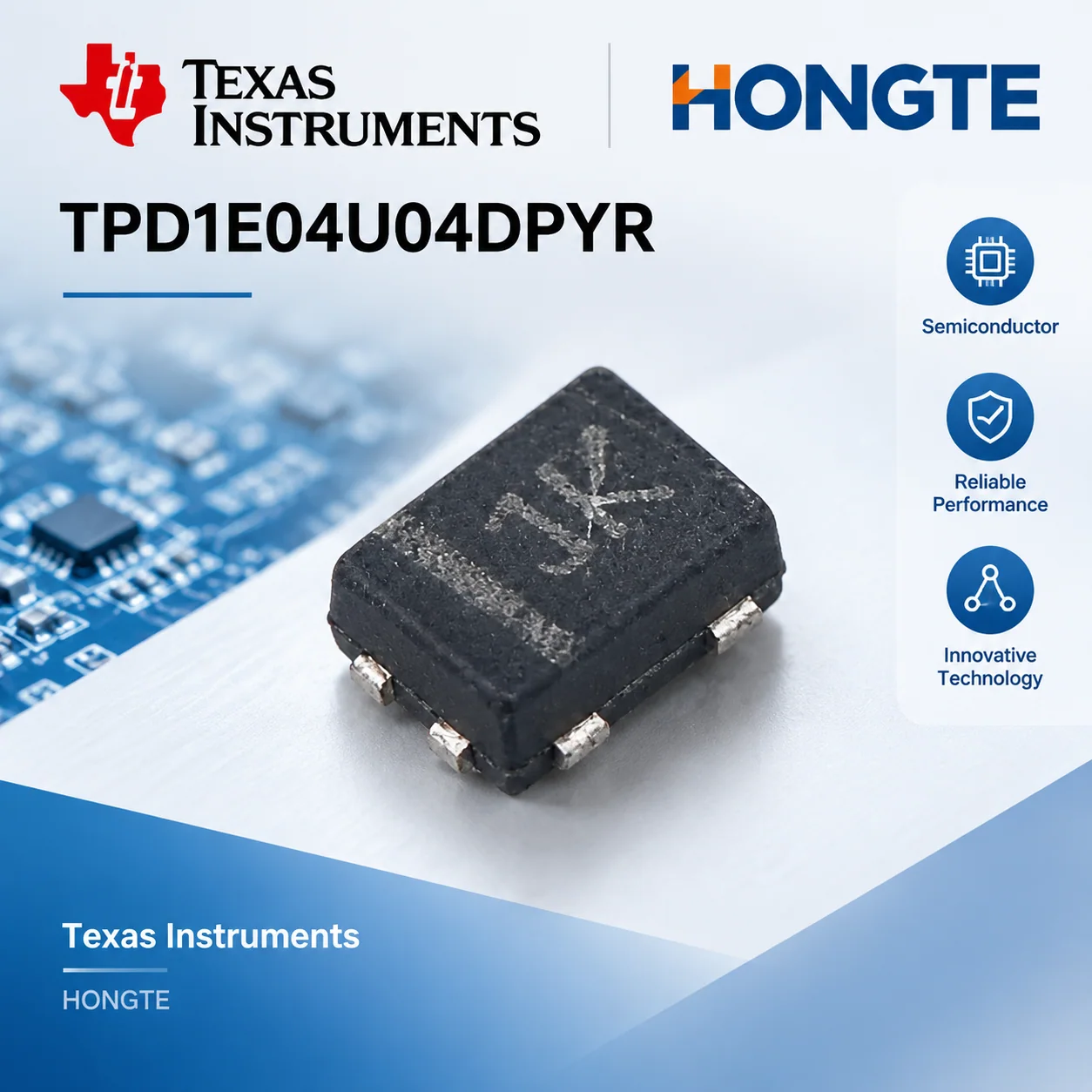 TPD1E04U04DPYR Texas Instruments HONGTE reference view 1