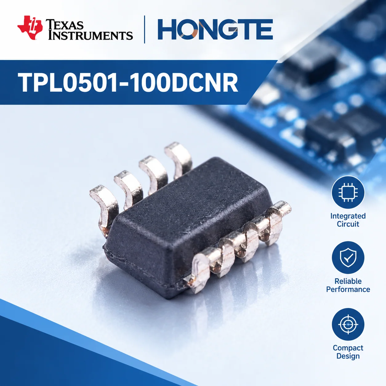 TPL0501-100DCNR Texas Instruments HONGTE reference view 2