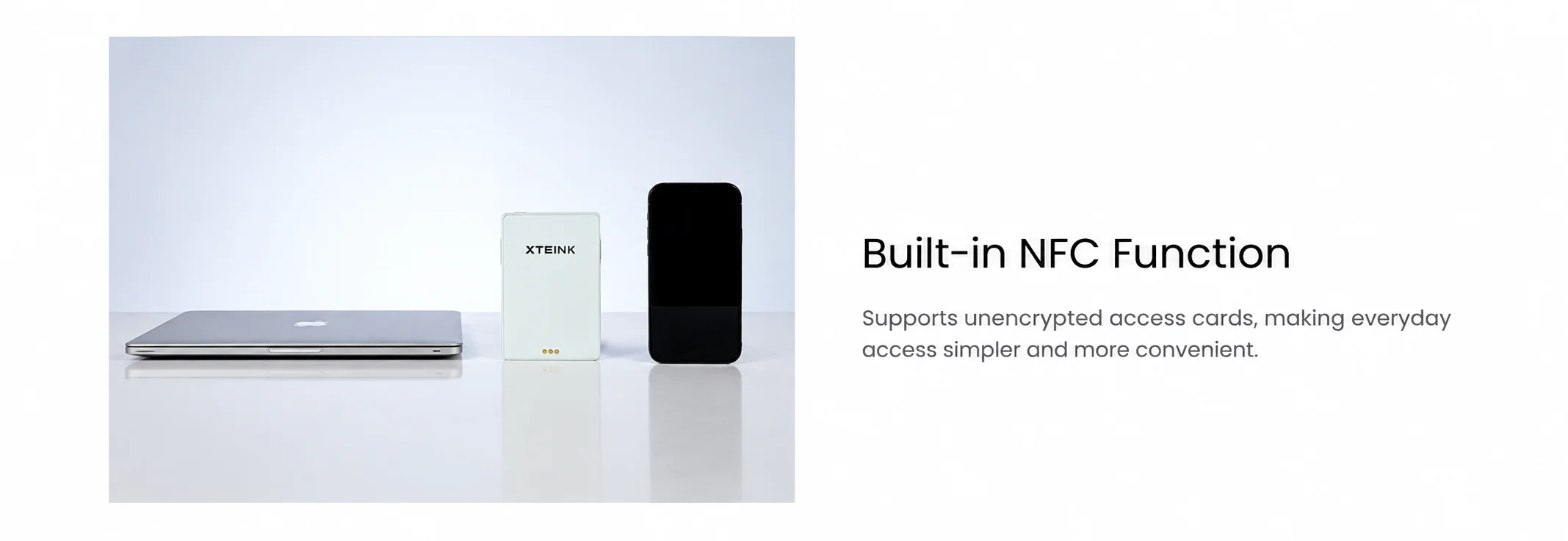 XTEINK X3 NFC feature for unencrypted access cards