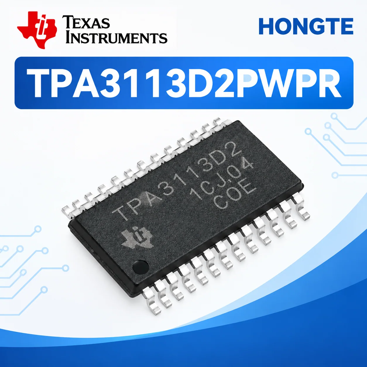 TPA3113D2PWPR Texas Instruments HONGTE reference view 1