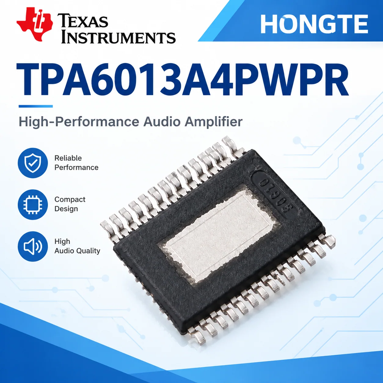 TPA6013A4PWPR Texas Instruments HONGTE reference view 2