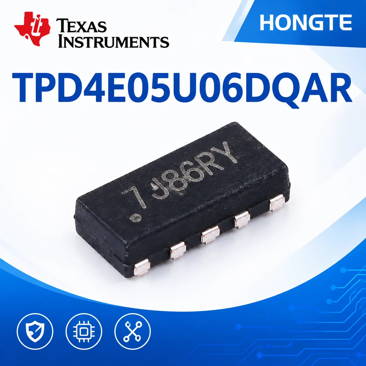 TPD4E05U06DQAR Texas Instruments HONGTE reference view 1