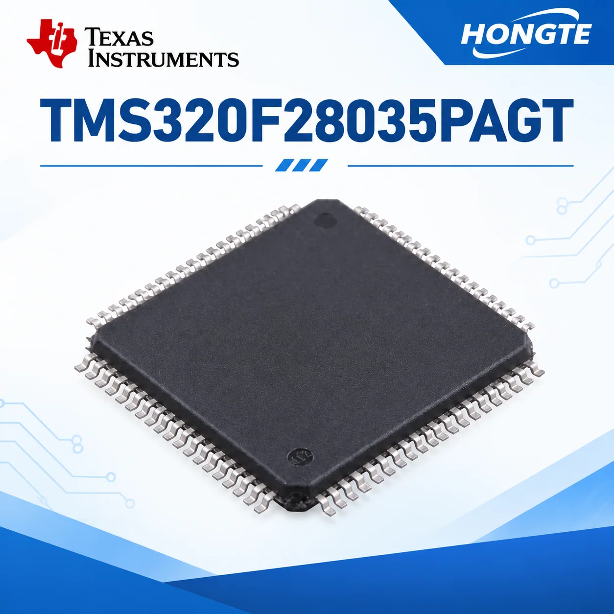 TMS320F28035PAGT Texas Instruments HONGTE reference view 2