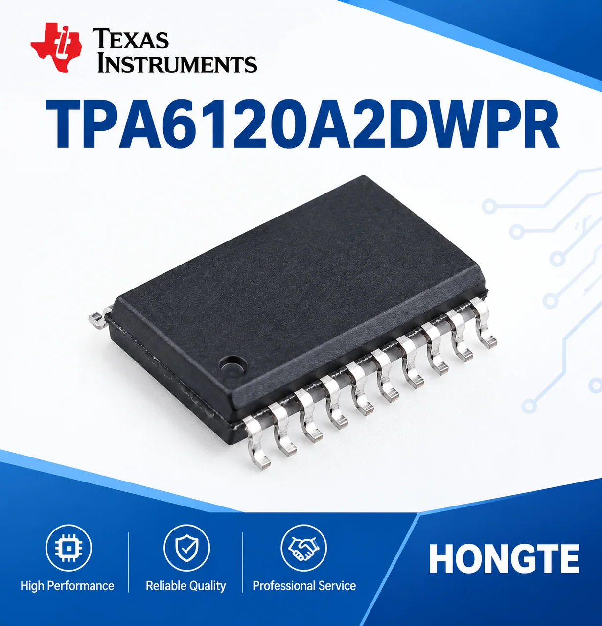 TPA6120A2DWPR Texas Instruments HONGTE reference view 1
