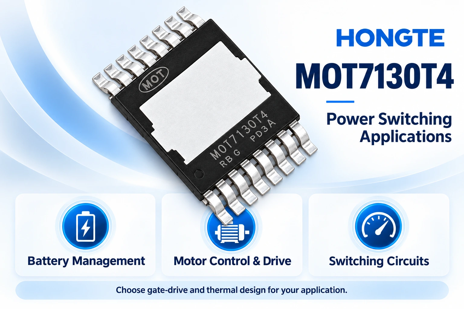 MOT7130T4 power switching design applications