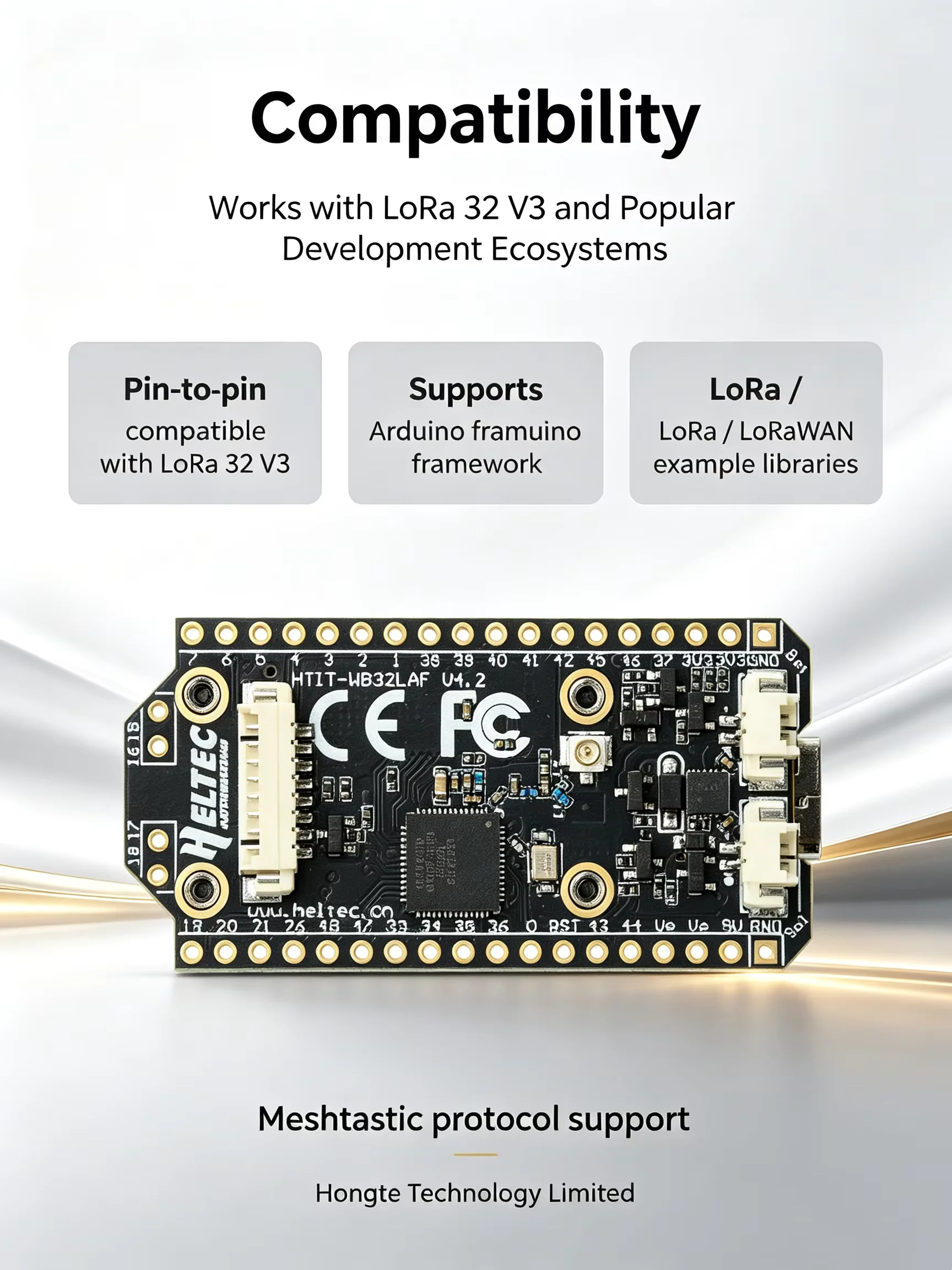 Heltec WiFi LoRa 32 V4 module compatibility